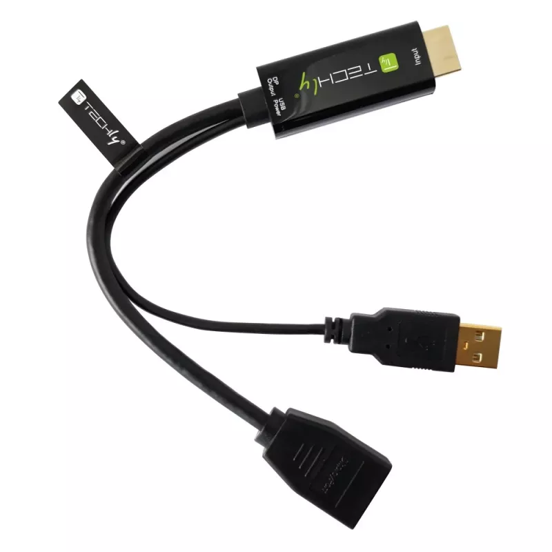 Vaizdo signalo keitiklis Techly ICOC HDMI-DP12A 4096x2160 120Hz