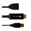 Vaizdo signalo keitiklis Techly ICOC HDMI-DP12A 4096x2160 120Hz
