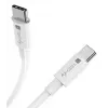Techly ICOC-MU4-20G240W2 USB kabelis USB4 Gen 2x2 2 m USB C Baltas