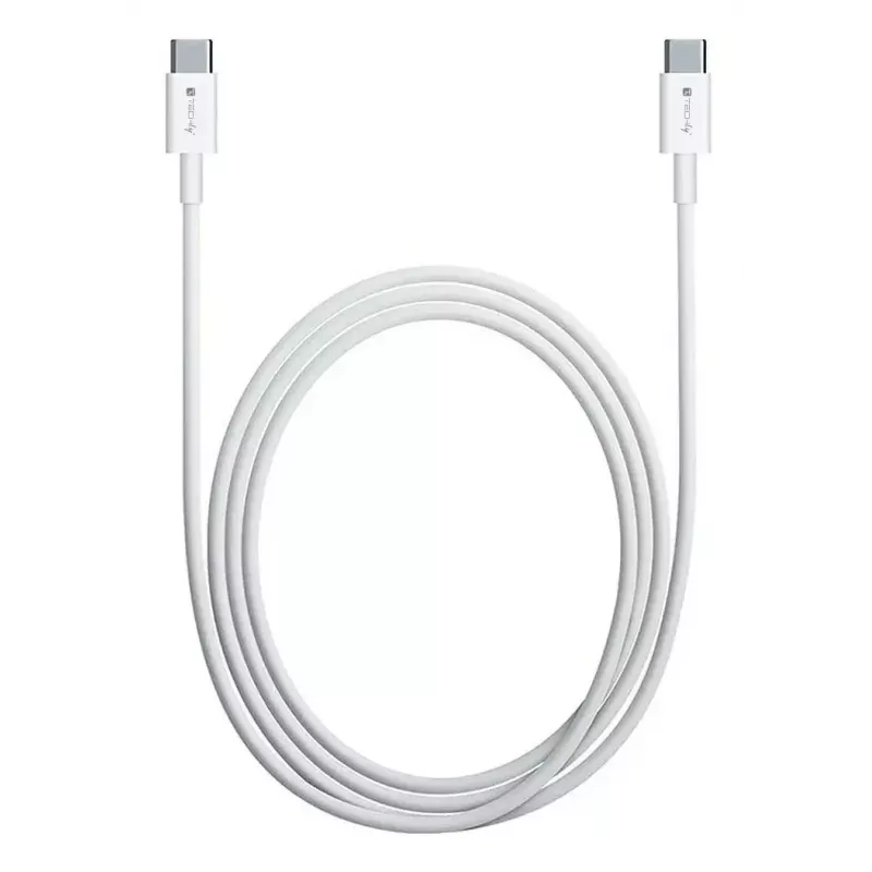Techly ICOC-MU4-20G240W2 USB kabelis USB4 Gen 2x2 2 m USB C Baltas