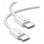 Techly ICOC-MU4-20G240W2 USB kabelis USB4 Gen 2x2 2 m USB C Baltas