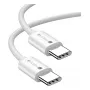 Techly ICOC-MU4-40G240W1 USB kabelis USB4 Gen 3x2 1 m USB C Baltas
