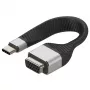 Techly ICOC-USBC-VGA vaizdo kabelio adapteris 0,12 m USB Type-C VGA (D-Sub)