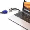 Techly ICOC-USBC-VGA vaizdo kabelio adapteris 0,12 m USB Type-C VGA (D-Sub)