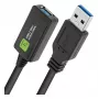 Techly ICUR3050G USB kabelis USB 3.2 Gen 1 (3.1 Gen 1) 5 m USB A juodas