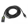 Techly ICUR3050G USB kabelis USB 3.2 Gen 1 (3.1 Gen 1) 5 m USB A juodas