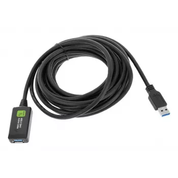 Techly ICUR3050G USB kabelis USB 3.2 Gen 1 (3.1 Gen 1) 5 m USB A juodas