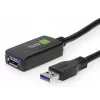 Techly ICUR3050G USB kabelis USB 3.2 Gen 1 (3.1 Gen 1) 5 m USB A juodas