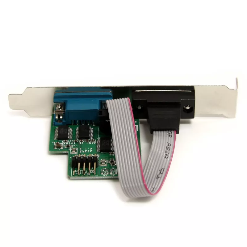 StarTech.com 24 colių vidinė USB pagrindinės plokštės jungtis į 2 prievadų nuoseklųjį RS232 adapterį