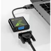 Techly kabelio keitiklio adapteris HDMI į VGA su garsu IDATA HDMI-VGA2A