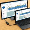 Techly kabelio keitiklio adapteris HDMI į VGA su garsu IDATA HDMI-VGA2A