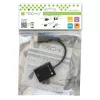 Techly kabelio adapteris konverteris HDMI į VGA su Micro USB ir garsu IDATA HDMI-VGA2AU
