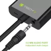 Techly kabelio adapteris konverteris HDMI į VGA su Micro USB ir garsu IDATA HDMI-VGA2AU