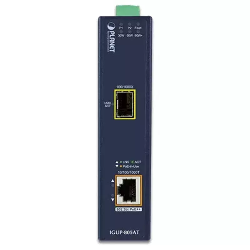Tinklo medijos keitiklis PLANET IGUP-805AT