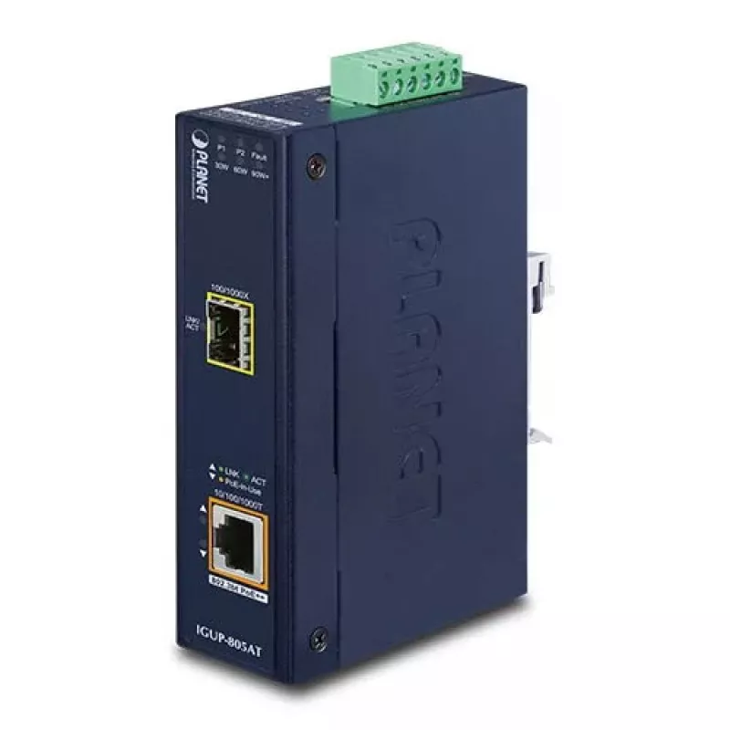 Tinklo medijos keitiklis PLANET IGUP-805AT