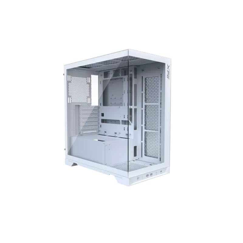 XPG INVADER X Mid-Tower White, Midi Tower, PC, White, ATX, micro ATX, Mini-ITX, SPCC, 17,5 cm