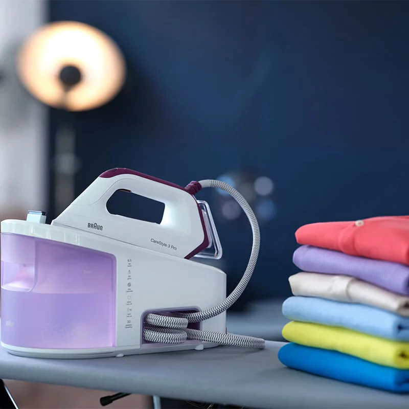 Braun IS3155VI 2400 W 2 L EloxalPlus padas Violetinė, Balta
