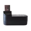 Techly IUSB3-HUB3-ROTB sąsajos šakotuvas USB 3.2 Gen 1 (3.1 Gen 1) Type-A 5000 Mbit/s Juoda