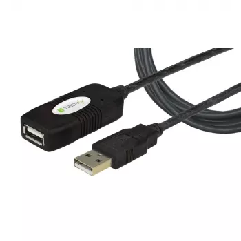 Techly aktyvus USB 2.0 Hi-Speed ilginimo kabelis 10 m IUSB-REP10TY