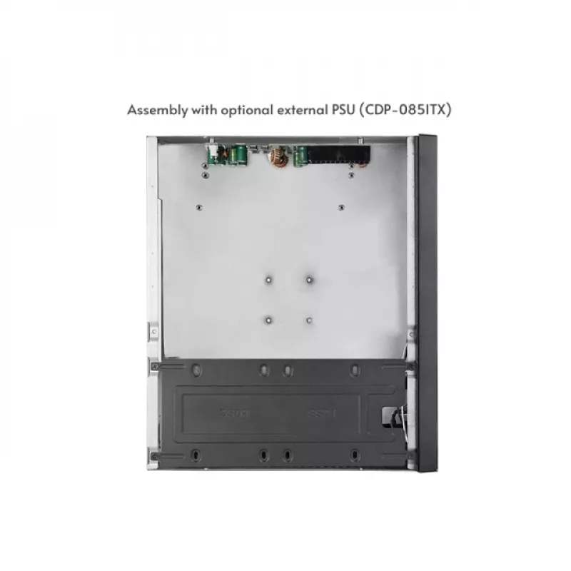 Chieftec IX-06B-OP kompiuterio korpusas Small Form Factor (SFF) juodas