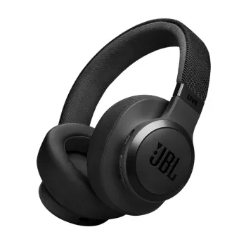 JBL Live 770NC ausinės belaidės galvos juostos skambučiams / muzikai Bluetooth juodos