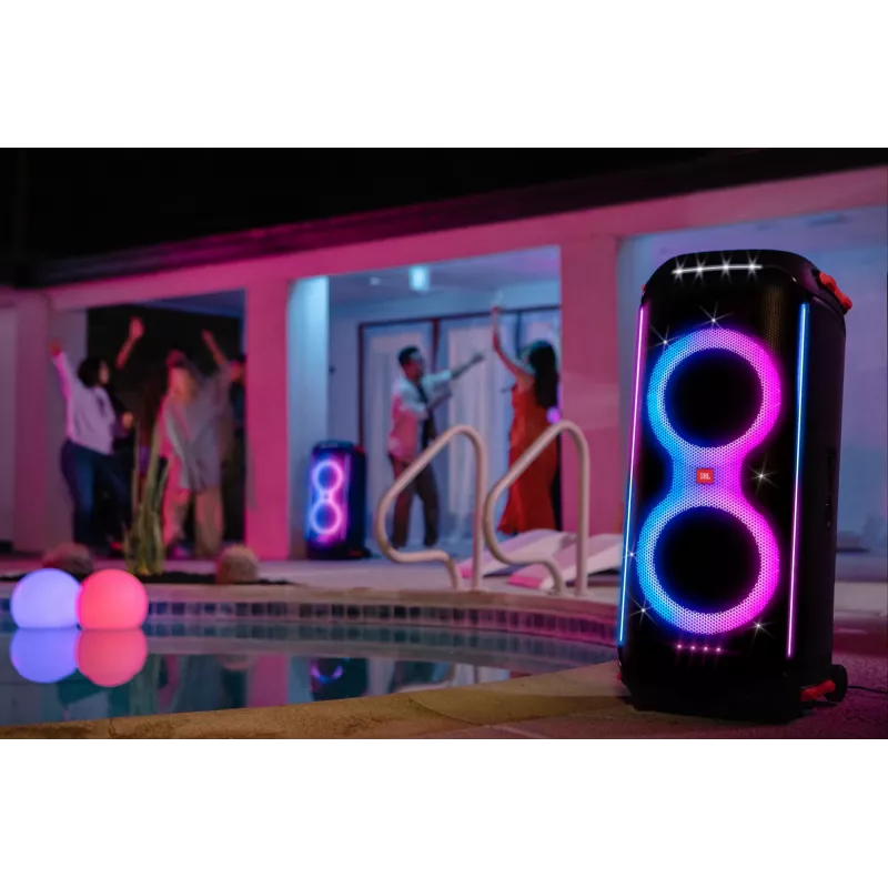 JBL PARTYBOX 710, 6,98 cm (2,75 colio), 7 cm, 20,3 cm (8 coliai), 21,6 cm, 800 W, 35 - 20000 Hz