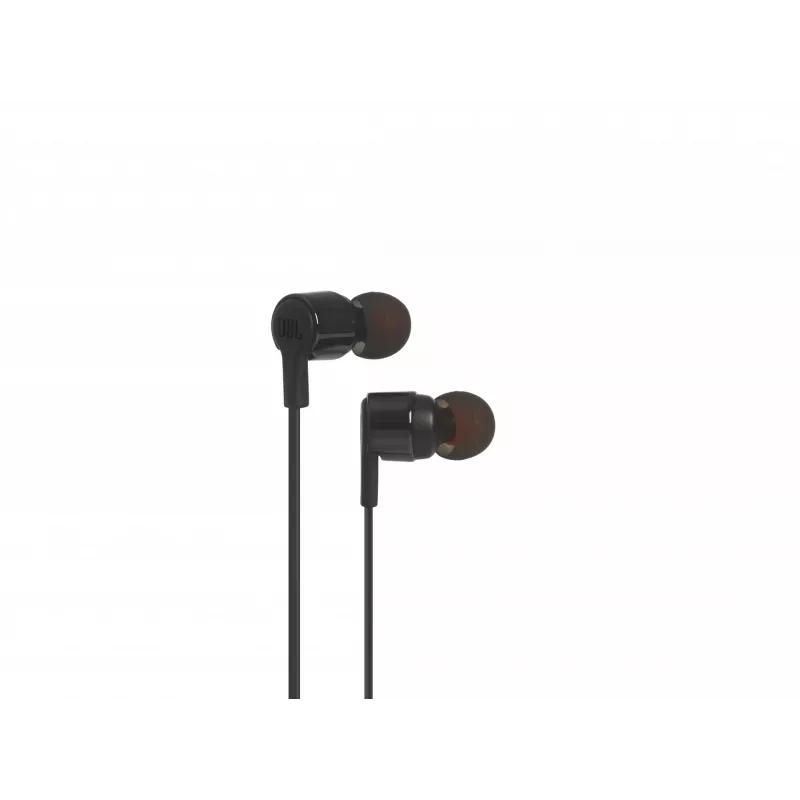 JBL Tune 210 Juoda, laidinis, 20–20 000 Hz, muzika, ausinės, juoda