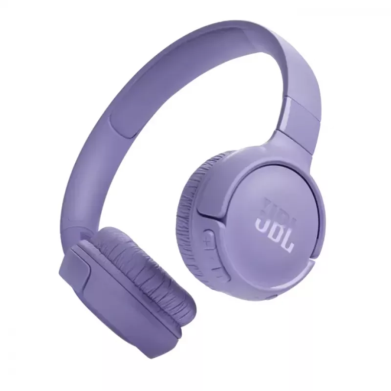 JBL Tune 520BT ausinės belaidės galvos lankelio skambučiams/muzikai USB Type-C Bluetooth violetinės