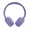 JBL Tune 520BT ausinės belaidės galvos lankelio skambučiams/muzikai USB Type-C Bluetooth violetinės