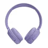 JBL Tune 520BT ausinės belaidės galvos lankelio skambučiams/muzikai USB Type-C Bluetooth violetinės