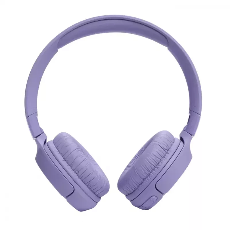 JBL Tune 520BT ausinės belaidės galvos lankelio skambučiams/muzikai USB Type-C Bluetooth violetinės