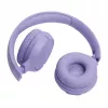 JBL Tune 520BT ausinės belaidės galvos lankelio skambučiams/muzikai USB Type-C Bluetooth violetinės