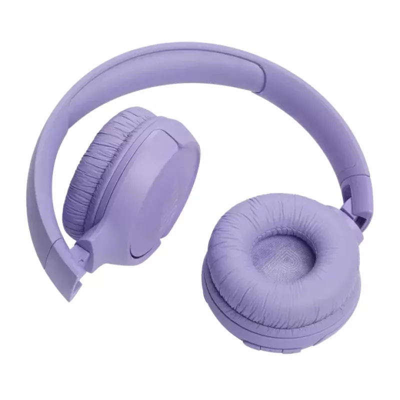 JBL Tune 520BT ausinės belaidės galvos lankelio skambučiams/muzikai USB Type-C Bluetooth violetinės