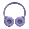 JBL Tune 520BT ausinės belaidės galvos lankelio skambučiams/muzikai USB Type-C Bluetooth violetinės