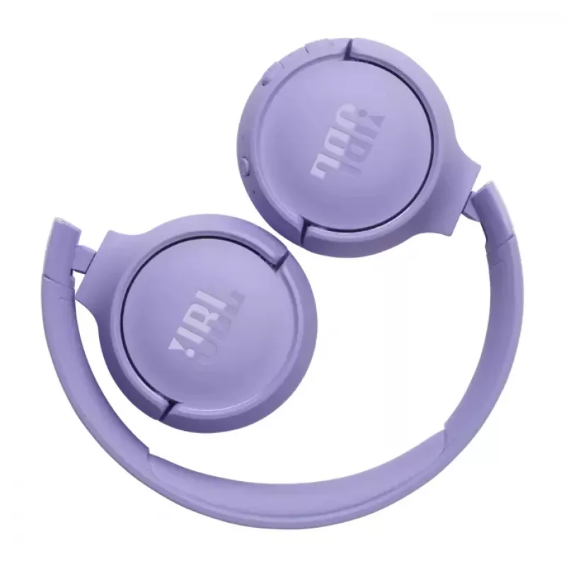 JBL Tune 520BT ausinės belaidės galvos lankelio skambučiams/muzikai USB Type-C Bluetooth violetinės