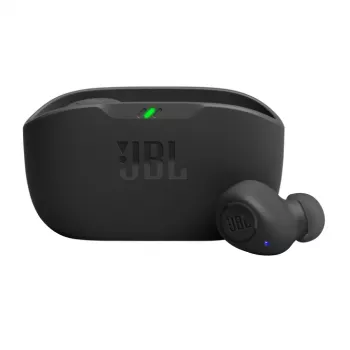 JBL Wave Buds Ausinės True Wireless Stereo (TWS) Į ausis įdedamos Skambučiams / Muzikai / Sportui / Kasdienai Bluetooth Juoda