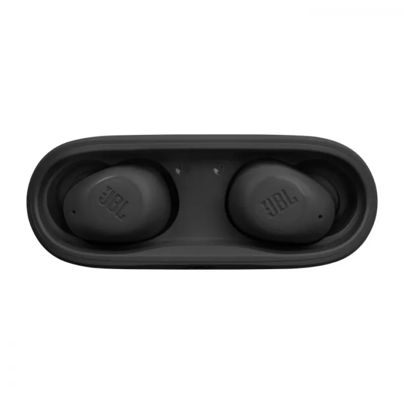 JBL Wave Buds Ausinės True Wireless Stereo (TWS) Į ausis įdedamos Skambučiams / Muzikai / Sportui / Kasdienai Bluetooth Juoda