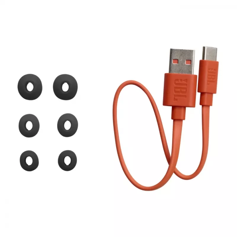 JBL Wave Buds Ausinės True Wireless Stereo (TWS) Į ausis įdedamos Skambučiams / Muzikai / Sportui / Kasdienai Bluetooth Juoda