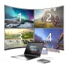 j5create JCA366-N USB-C™ į 4 prievadų HDMI™ kelių monitorių adapteris, sidabrinis