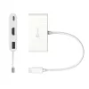 j5create JCA379EW - USB-C® į HDMI™ ir USB™ Type-A su maitinimo tiekimu