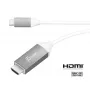 j5create JCC153G-N USB-C™ į 4K HDMI™ kabelis, Pilkas, 1,5 m