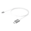 j5create JCC153G-N USB-C™ į 4K HDMI™ kabelis, Pilkas, 1,5 m