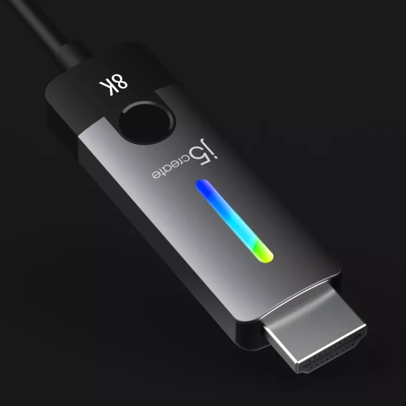 j5create JCC157-N USB-C į HDMI 2.1 8K laidas 1,79 m