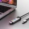 j5create JCC157-N USB-C į HDMI 2.1 8K laidas 1,79 m