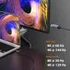 j5create JCC157-N USB-C į HDMI 2.1 8K laidas 1,79 m