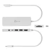 j5create JCD373EW – USB-C® daugiafunkcis šakotuvas su maitinimo tiekimu