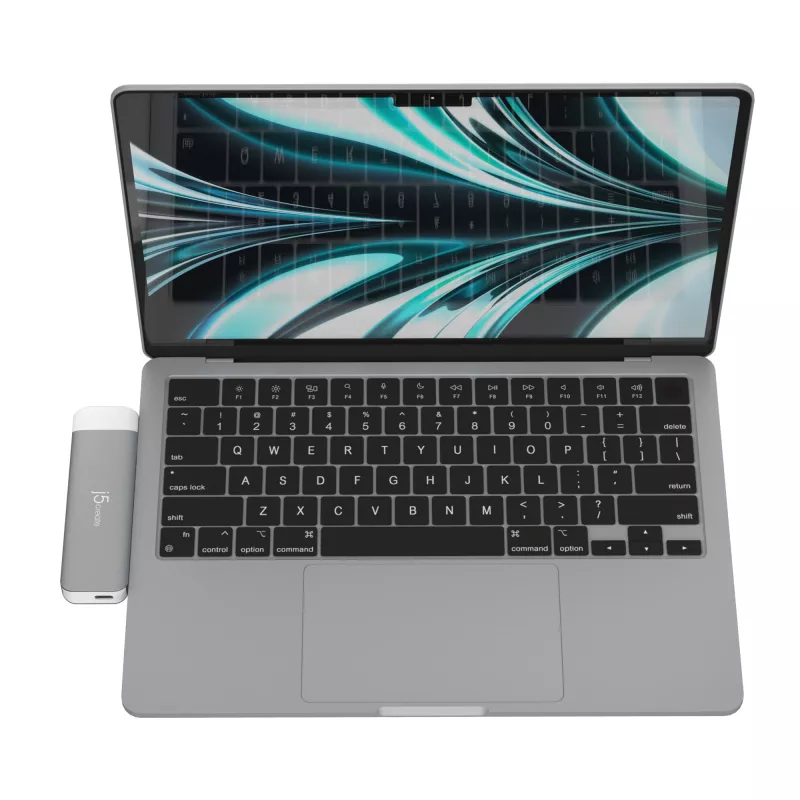 USB-C šakotuvas j5create JCD394 6K HDMI USB 3.2 Gen 2 Pilkai baltas