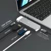 USB-C šakotuvas j5create JCD394 6K HDMI USB 3.2 Gen 2 Pilkai baltas