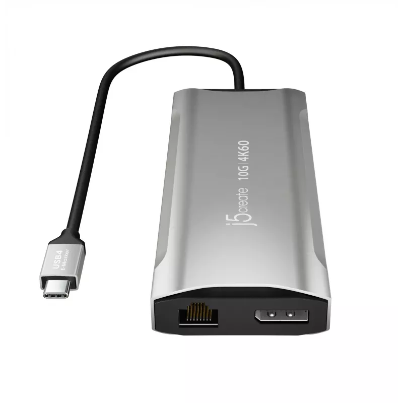 j5create JCD397-N 4K60 Elite USB-C kelių monitorių mini dokas