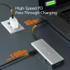 USB šakotuvas j5create JCD401 Dual 4K Multi-Port Hub, sidabrinis, laidinis, USB 3.2 Gen 2